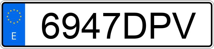 Numer rejestracyjny 6947DPV posiada VOLKSWAGEN POLO Numer rejestracyjny 6947DPV posiada VOLKSWAGEN POLO