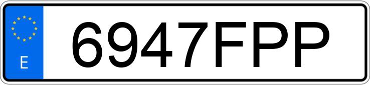 Numer rejestracyjny 6947FPP posiada CITROEN C4 Numer rejestracyjny 6947FPP posiada CITROEN C4