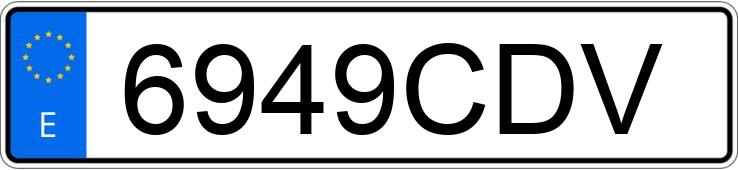 Numer rejestracyjny 6949CDV posiada VOLKSWAGEN POLO Numer rejestracyjny 6949CDV posiada VOLKSWAGEN POLO