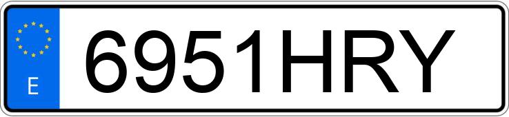 Numer rejestracyjny 6951HRY posiada TOYOTA AURIS Numer rejestracyjny 6951HRY posiada TOYOTA AURIS