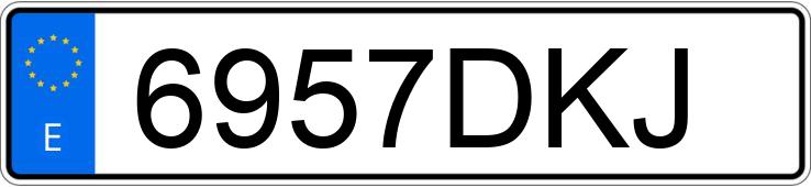 Numer rejestracyjny 6957DKJ posiada FORD FOCUS Numer rejestracyjny 6957DKJ posiada FORD FOCUS