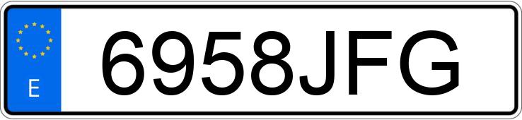 Numer rejestracyjny 6958JFG posiada HYUNDAI I40 1.7 CRDI 115 BLUEDRIVE ESSENCE Numer rejestracyjny 6958JFG posiada HYUNDAI I40 1.7 CRDI 115 BLUEDRIVE ESSENCE