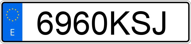 Numer rejestracyjny 6960KSJ posiada RENAULT CLIO Numer rejestracyjny 6960KSJ posiada RENAULT CLIO