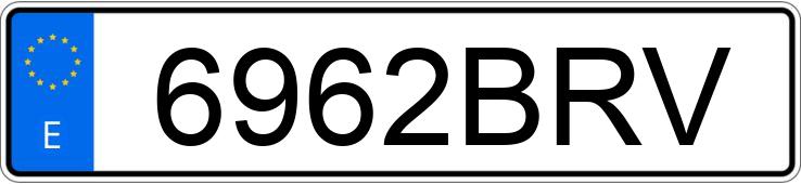 Numer rejestracyjny 6962BRV posiada MERCEDES E (211) Numer rejestracyjny 6962BRV posiada MERCEDES E (211)