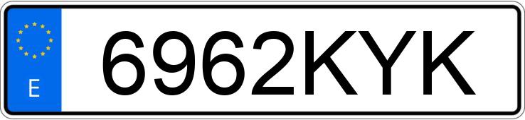 Numer rejestracyjny 6962KYK posiada OPEL CORSA Numer rejestracyjny 6962KYK posiada OPEL CORSA