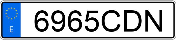 Numer rejestracyjny 6965CDN posiada RENAULT MASTER Numer rejestracyjny 6965CDN posiada RENAULT MASTER