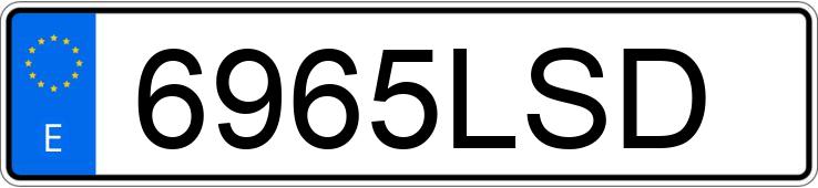 Numer rejestracyjny 6965LSD posiada KIA E-NIRO