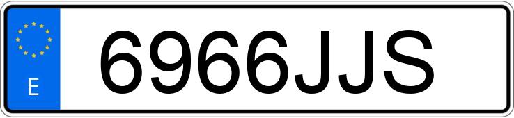 Numer rejestracyjny 6966JJS posiada FORD FOCUS