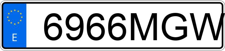 Numer rejestracyjny 6966MGW posiada CITROEN C4 Numer rejestracyjny 6966MGW posiada CITROEN C4