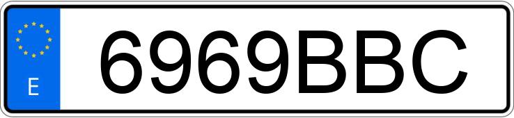 Numer rejestracyjny 6969BBC posiada OPEL KADETT Numer rejestracyjny 6969BBC posiada OPEL KADETT