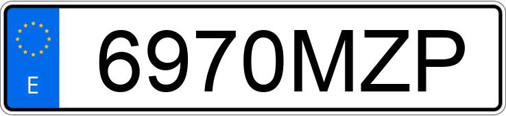 Numer rejestracyjny 6970MZP posiada RENAULT CAPTUR