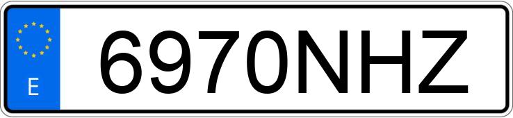 Numer rejestracyjny 6970NHZ posiada RENAULT CLIO Numer rejestracyjny 6970NHZ posiada RENAULT CLIO