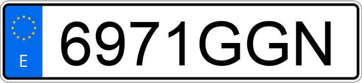 Numer rejestracyjny 6971GGN posiada PEUGEOT PARTNER Numer rejestracyjny 6971GGN posiada PEUGEOT PARTNER