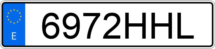 Numer rejestracyjny 6972HHL posiada PEUGEOT 308