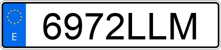 Numer rejestracyjny 6972LLM posiada BMW SERIE 5 Numer rejestracyjny 6972LLM posiada BMW SERIE 5