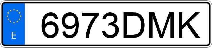 Numer rejestracyjny 6973DMK posiada CITROEN BERLINGO Numer rejestracyjny 6973DMK posiada CITROEN BERLINGO