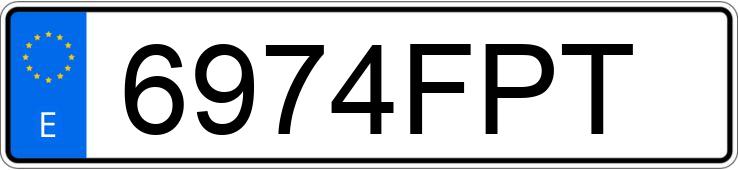 Numer rejestracyjny 6974FPT posiada ALFA ROMEO 147 Numer rejestracyjny 6974FPT posiada ALFA ROMEO 147