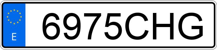 Numer rejestracyjny 6975CHG posiada OPEL ASTRA