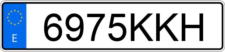 Numer rejestracyjny 6975KKH posiada NISSAN QASHQAI Numer rejestracyjny 6975KKH posiada NISSAN QASHQAI