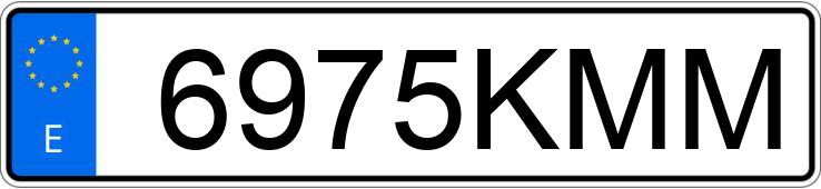 Numer rejestracyjny 6975KMM posiada PEUGEOT 2008