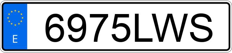 Numer rejestracyjny 6975LWS posiada PEUGEOT 3008