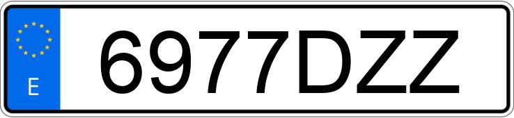 Numer rejestracyjny 6977DZZ posiada VOLKSWAGEN PASSAT Numer rejestracyjny 6977DZZ posiada VOLKSWAGEN PASSAT