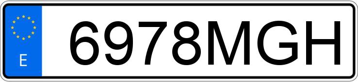 Numer rejestracyjny 6978MGH posiada MERCEDES GLA (247)