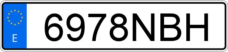 Numer rejestracyjny 6978NBH posiada AUDI A3 ALLSTREET