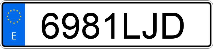 Numer rejestracyjny 6981LJD posiada MERCEDES CLA (118) Numer rejestracyjny 6981LJD posiada MERCEDES CLA (118)