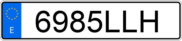Numer rejestracyjny 6985LLH posiada CITROEN C5 AIRCROSS