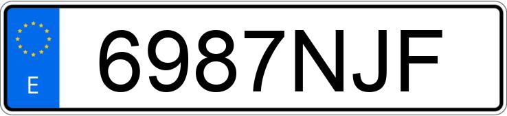 Numer rejestracyjny 6987NJF posiada VOLKSWAGEN TIGUAN Numer rejestracyjny 6987NJF posiada VOLKSWAGEN TIGUAN