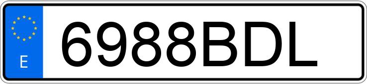Numer rejestracyjny 6988BDL posiada AUDI A4 Numer rejestracyjny 6988BDL posiada AUDI A4