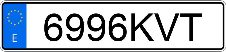 Numer rejestracyjny 6996KVT posiada NISSAN JUKE