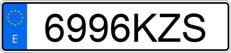 Numer rejestracyjny 6996KZS posiada VOLKSWAGEN CADDY