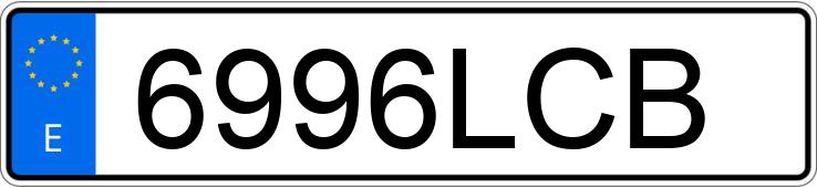 Numer rejestracyjny 6996LCB posiada INDIAN SCOUT
