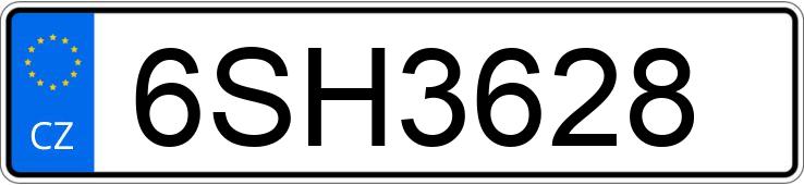 Numer rejestracyjny 6SH3628 posiada MERCEDES SE