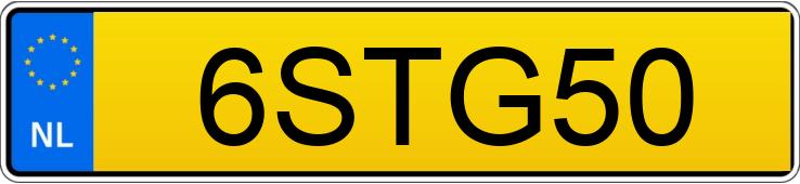 Numer rejestracyjny 6STG50 posiada VOLVO V40