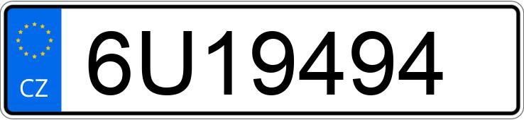 Numer rejestracyjny 6U19494 posiada VOLKSWAGEN Passat