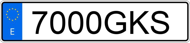 Numer rejestracyjny 7000GKS posiada LANCIA PHEDRA Numer rejestracyjny 7000GKS posiada LANCIA PHEDRA