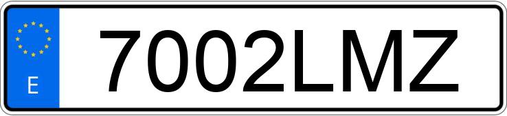 Numer rejestracyjny 7002LMZ posiada NISSAN QASHQAI Numer rejestracyjny 7002LMZ posiada NISSAN QASHQAI