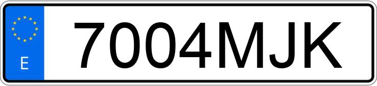 Numer rejestracyjny 7004MJK posiada MERCEDES B (246/242) Numer rejestracyjny 7004MJK posiada MERCEDES B (246/242)