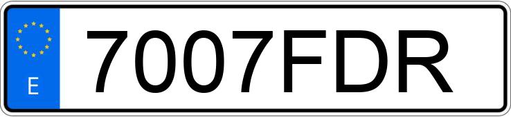 Numer rejestracyjny 7007FDR posiada SEAT LEON Numer rejestracyjny 7007FDR posiada SEAT LEON