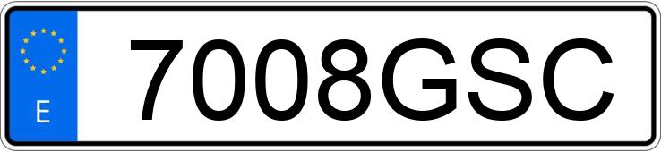 Numer rejestracyjny 7008GSC posiada CITROEN BERLINGO Numer rejestracyjny 7008GSC posiada CITROEN BERLINGO
