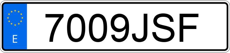 Numer rejestracyjny 7009JSF posiada VOLKSWAGEN CADDY