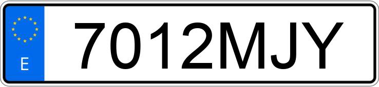 Numer rejestracyjny 7012MJY posiada MERCEDES C (205) Numer rejestracyjny 7012MJY posiada MERCEDES C (205)