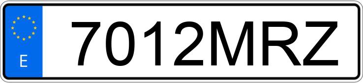 Numer rejestracyjny 7012MRZ posiada TOYOTA COROLLA CROSS STYLE PLUS 2.0 HYBRID