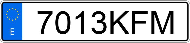 Numer rejestracyjny 7013KFM posiada SCANIA SERIE R Numer rejestracyjny 7013KFM posiada SCANIA SERIE R