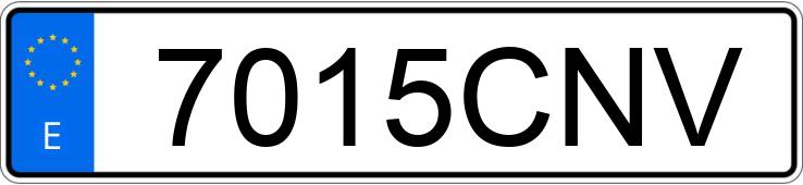 Numer rejestracyjny 7015CNV posiada HYUNDAI ACCENT