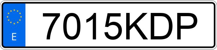 Numer rejestracyjny 7015KDP posiada OPEL MOKKA