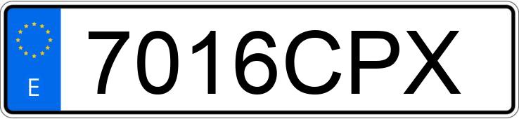 Numer rejestracyjny 7016CPX posiada MITSUBISHI L 200